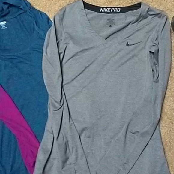 3 long sleeve athlectic shirts. All 3 for 10 - Picture 2 of 4